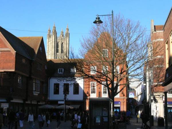 Malebné městečko Canterbury